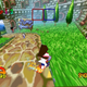 Wendy carves through the Linda’s Castle course